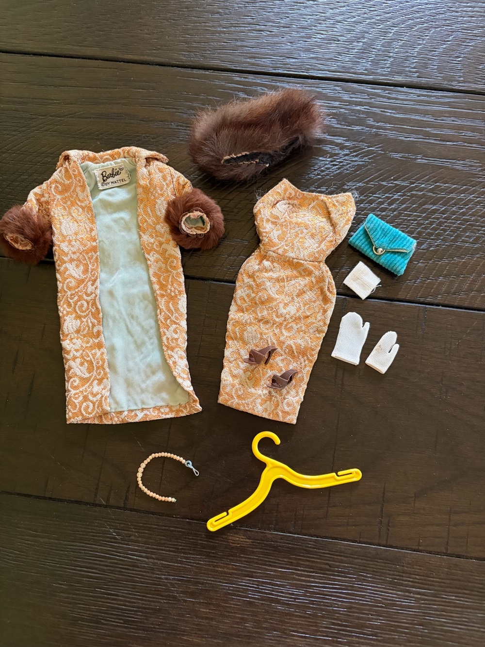 Vintage Barbie Outfit Evening Splendor #961